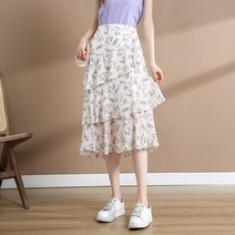 핫핑크 갈색롱 레이스 쉬폰 캉캉 스커트 린넨 그레이미니 검정치마 스트랩 H라인롱 핑크색치마 쉬폰스커트