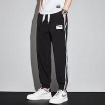 여름용 남자 트레이닝바지 스판 츄리닝 팬츠 운동복