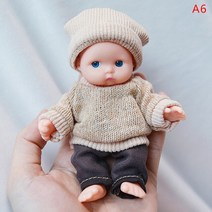 베이비돌 장난감 어린이장난감 아기 Reborn 실리콘 전신 Born 실제 몸 전체 인형 GirlsDolls Like Real Baby Porcelain Doll, [08] A8