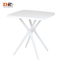 도리퍼니처 제너 테이블 / 사출 플라스틱 카페 커피숍 식당 가게 인테리어 식탁, 화이트