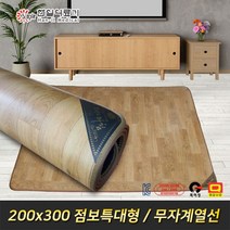 (두툼한두께) 한일의료기 신상품 점보특대형 무자계열선 전자파없는 전기장판 전기매트, 01_초특대형_270x200