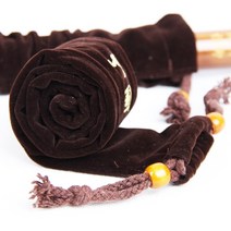 중국 악기 퉁소 xiao 箫 flute shakuhachi fabric case bag bamboo flute 보호 패브릭 가방 1pc, 72cm