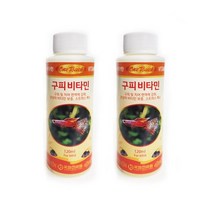 원터치 구피비타민 수족관 약품, 120ml, 4개입