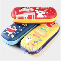 짱구 EVA 펜파우치 필통 버전3 랜덤발송 뽀사사 캐릭터필통 아동필통, 랜덤1개