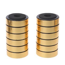 블랙 실버 골드 컬러 스피커 발 패드 감소 공명 매트, 48mmx13mm, 황금