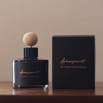 아뮈잔트 고급 차량용 방향제 명품 자동차 디퓨저 블랙, 120ml, 다우니 어도러블