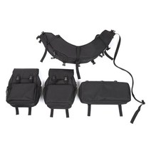 BAWA-자동차 뒷문 스페어 타이어 보관 가방 스즈키 짐니 카고 정리 가방 2019 2020 2021 2022 JB64 JB74, 01 Black