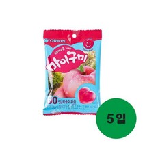 [경기점] 마이구미 복숭아 1P 79g 5입