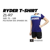 라이더 아울렛 티셔츠 2021FW 21-R7 남여 반팔 배드민턴 티셔츠 오남스포츠