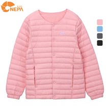 NEPA KIDS 네파키즈 공용 아리바 경량 구스다운자켓 KFF2012
