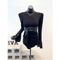 [VIVA] 22W (SET) 소매트임티 + 셔링미니스커트