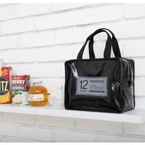 민스리빙 피크닉 쿨러백 보온 보냉가방 보냉백, 쿨러백-대(블랙)