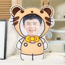 핸드팩토리 주문제작 나만의 사진 포토 쿠션 기념일 커플 친구 연예인 생일선물(쿠션솜 포함), D