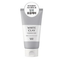 해피바스 화이트 클레이 모공 클렌징폼, 150g, 12개