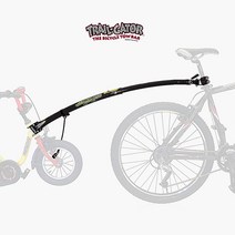 트레일게이터 바이클바 자전거 트레일러 연결바 블랙 (Trail Gator) 10212, 레드 (10212-Red)