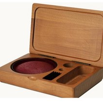 인주 인장함 도장 함 케이스 원목 법무사 세트 매표