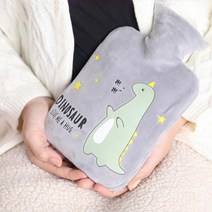 생리찜질팩 생리통 겨울철 사무용 수험생 온수 주머니, 2000ml, 그린