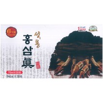 6년근 홍삼진. 홍삼 농축액. 명절 선물셋트. 홍삼즙. 70ML*30개 1박스. 삼성화재 1억원생산물배상책임보험가입, 1박스, 1개