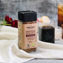포사다 유기농 다크로스트 인스턴트 커피 100g, 1병