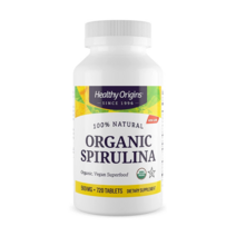 Healthy Origins 헬시 오리진 100% 내추럴 오가닉 스피루리나 500 mg 720 타블렛