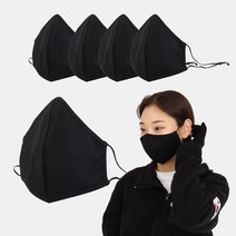 삭스탑 방한 마스크 5세트 겨울 방한대 자전거 등산 남성 여성 끈조절