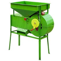 들깨 정선기 참깨 농기구 탈곡기 쌀 옥수수 깨터는 기계 콩 벼 타작기, E. 풍차120w앵글스틸(색상랜덤)