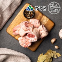 [지리산흑돼지] 족탕 2kg, 단품, 1개