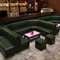 룸싸롱 쇼파 소파 나이트 클럽 카페 까페 식당 코너 U 자형 L 카드 좌석 주문제작, 7 U/L자형 소파 - 유성스타일 7 1m당 단가