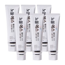 잇몸염증 입냄새제거 노블에스 플러스 은치약 6개, 130g