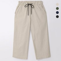 린넨 와이드 8부밴딩바지 (MDLP317BJ)