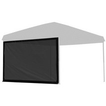 FIELDOOR 터프 텐트 3.0m×3.0m 전용 사이드 시트(횡막) 월 스크린 타입 (올 메쉬) 스틸제・알루미늄제 공통, 3.0m(g3 모델)보르도(스크린 타입)