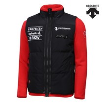 [데상트] 자켓 KQF 남성 스위스스키팀 투인원자켓 S0421SKTO3 RED