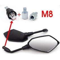 오토바이 부품 거울 gsx s1000 z800 cbr 650r kymco ak 550 gsxr125 tmax530 rx 470 cbr1000rr 2008 drz400sm, HSJ-004-M8