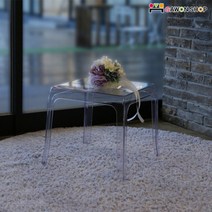 [GAWON] 고스트 투명테이블/사이드테이블 GOW-PT206, 색상:투명(GOW-PT206)