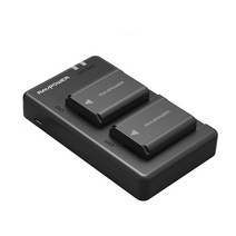 Ravpower 소니 카메라 np-fw50 배터리 a6000 a5000 a5100 a6300 a7m2 a7s2 a6500, 소니 NPFW50 배터리