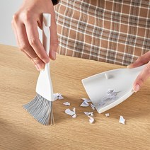 화이트 초등학생 미니빗자루 책상 청소 세트