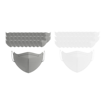 믿추 얼큰이 마스크 대형 KF94, 100매, 1개, 05. 그레이+화이트