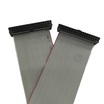 34Pin FC34P 2.0MM 피치 JTAG ISP AVR 다운로드 케이블 회색 플랫 소켓 확장 리본 데이터 DC3 IDC 박스 헤더 용, [16] 100CM