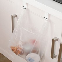 싱크대 봉지걸이 2P 주방 후크 고리 싱크대 도어후크 다용도 주방 걸이, 1개