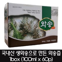 와송즙 1box (100ml x 60p), 60개, 100ml