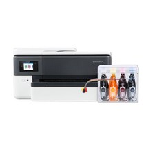 사무용 A3 인쇄 가능 HP 7720 무한잉크 프린터 복합기 무칩 1600ml