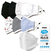 풍성한 식약청승인 KF-AD KF-94 KF-80 비말차단 국내산 면 필터교체 빨아쓰는 마스크, 15. KF-80 아동용 필터 10매