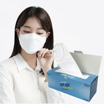 늘푸른쿨마스크(KF-AD)(중형) 늘푸른 쿨마스크 KF-AD 비말차단용 화이트 중형 50매, 50개입, 1개