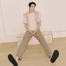 파렌하이트 지이크 사이드 밴딩 서브 단추 슬렌더핏 슬랙스 EF4312