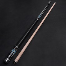 당구 큐대 상대 하대 3구 4구 접이식 풀 큐 시리즈 아메리칸 메이플 샤프트 오션 블루 데칼 리넨 랩 58 인치 타코 드 빌라 2020, Line wrap only cue+13mm