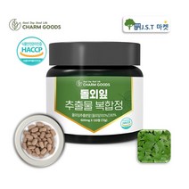 돌외잎 추출물 복합정 돌외잎주정 10배 농축 추출 차 AMPK 효소 효능 120정 수량선택 1병~5병, 1통
