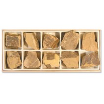 교과연계 생태계 지질수업 이암표본 10종 진흙 방과후교실 화석 과학놀이 관찰용 광물