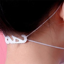 [ 마스크 고리 S형 귀보호 귀걸이 이어가드 밴드 귀통증 ] 끈조절 귀아픔방지 끈 패션 1회용 일회용 항균 미세먼지 연예인 면 빨아쓰는 덴탈 3D 여름 필터, 단품, 단품