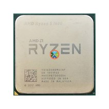 라이젠 2200gAMD Ryzen 5 1600 R5 3.2 GHz 6 코어 12 스레드 65W CPU 프로세서 YD1600BBM6IAE 소켓 AM4 라, 한개옵션0