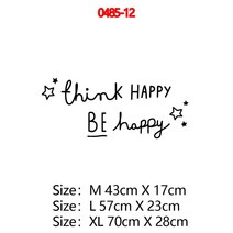 북유럽 스타일 문구 따옴표 비닐 벽 계단 장식 스티커 이탈리아 문장 집 침실 거울 전사 술, Size XL, 0485-12